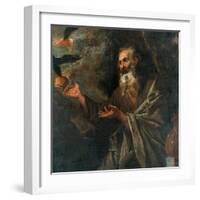 Elijah Fed By The Ravens-Jusepe de Ribera-Framed Premium Giclee Print