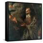 Elijah Fed By The Ravens-Jusepe de Ribera-Framed Stretched Canvas