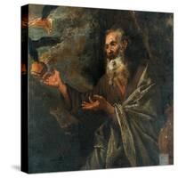 Elijah Fed By The Ravens-Jusepe de Ribera-Stretched Canvas
