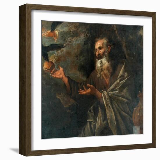 Elijah Fed By The Ravens-Jusepe de Ribera-Framed Giclee Print