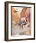 Elijah Fed by the Ravens-Arthur A. Dixon-Framed Premium Giclee Print