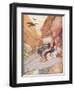 Elijah Fed by the Ravens-Arthur A. Dixon-Framed Giclee Print