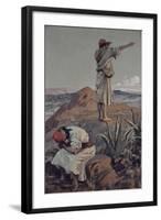 Elijah from Mount Carmel Sees a Cloud Afar Off-James Jacques Joseph Tissot-Framed Giclee Print
