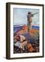 Elijah from Mount Carmel sees a cloud - Bible-James Jacques Joseph Tissot-Framed Giclee Print