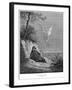 Elijah Goes into Wilderness and Asks to Die, But an Angel Comes and Bids Him 'Arise and Eat, 1866-null-Framed Giclee Print