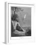 Elijah Goes into Wilderness and Asks to Die, But an Angel Comes and Bids Him 'Arise and Eat, 1866-null-Framed Giclee Print