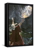 Elijah Goes to Heaven-null-Framed Stretched Canvas