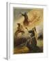 Elijah Goes to Heaven-null-Framed Art Print