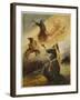 Elijah Goes to Heaven-null-Framed Art Print