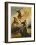 Elijah Goes to Heaven-null-Framed Art Print