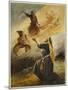 Elijah Goes to Heaven-null-Mounted Art Print