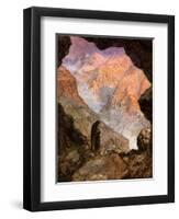 Elijah in the desert of Horeb - Bible-William Brassey Hole-Framed Premium Giclee Print