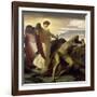 Elijah in the Wilderness, 1877-8-Frederick Leighton-Framed Giclee Print
