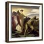 Elijah in the Wilderness, 1877-8-Frederick Leighton-Framed Giclee Print