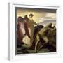 Elijah in the Wilderness, 1877-8-Frederick Leighton-Framed Giclee Print