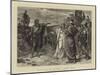 Elijah Meeting Ahab and Jezebel in Naboth's Vineyard-Frank Dicksee-Mounted Giclee Print
