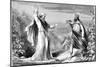 Elijah, Old Testament Prophet. Denouncing Ahab, Idolatrous King of Israel, in Naboth's Vineyard-null-Mounted Giclee Print