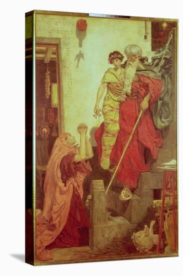 Elijah Restoring the Widow's Son, 1868-Ford Madox Brown-Stretched Canvas