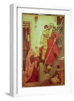 Elijah Restoring the Widow's Son, 1868-Ford Madox Brown-Framed Giclee Print