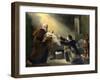 Elijah Resuscitating the Son of the Widow of Sarepta-Louis Hersent-Framed Giclee Print