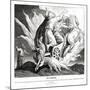 Elijah's ascension, 2 Kings-Julius Schnorr von Carolsfeld-Mounted Giclee Print