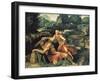 Elijah Visited by an Angel, c.1534-Alessandro Bonvicino Moretto-Framed Giclee Print
