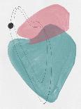 Mid Century Abstract Shapes V-Eline Isaksen-Art Print