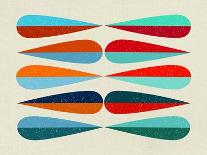 Mid Century Shapes III-Eline Isaksen-Art Print