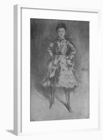 'Elinor Leyland', 1874-James Abbott McNeill Whistler-Framed Giclee Print