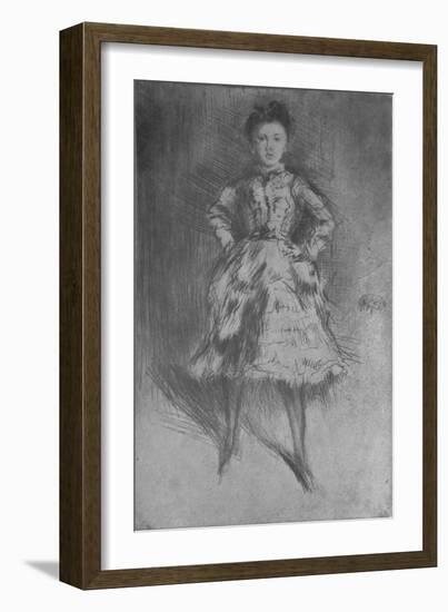 'Elinor Leyland', 1874-James Abbott McNeill Whistler-Framed Giclee Print