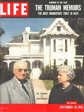 The Truman Memoirs, Former Pres. Harry Truman and Wife, September 26, 1955