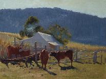 Milking Time - Araluen Valley-Elioth Gruner-Giclee Print