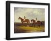 Elis' with J. Day Up: Winner of the St. Ledger, 1836 and 'Bay Middleton' with J. Robinson Up: the…-David Dalby of York-Framed Giclee Print