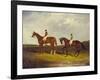 Elis' with J. Day Up: Winner of the St. Ledger, 1836 and 'Bay Middleton' with J. Robinson Up: the…-David Dalby of York-Framed Giclee Print