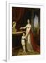 Elisa Bonaparte, grande-duchesse de Toscane et sa fille Napoléone-Elisa-Pietro Benvenuti-Framed Giclee Print