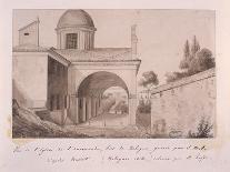 View of the Church of the Annunciation, Bologna, after Busatti, 1814-Elisa Bonaparte-Giclee Print