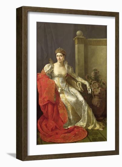 Elisa Bonaparte-Marie Guilhelmine Benoist-Framed Giclee Print