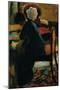 Elisabeth At The Desk-Auguste Macke-Mounted Art Print