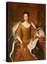 Elisabeth-Charlotte D'Orleans (1676-1744) Duchesse De Lorraine-Pierre Gobert-Stretched Canvas