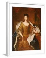 Elisabeth-Charlotte D'Orleans (1676-1744) Duchesse De Lorraine-Pierre Gobert-Framed Giclee Print