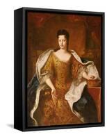 Elisabeth-Charlotte D'Orleans (1676-1744) Duchesse De Lorraine-Pierre Gobert-Framed Stretched Canvas