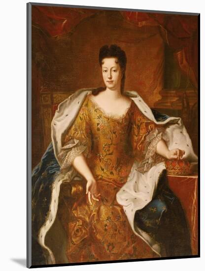 Elisabeth-Charlotte D'Orleans (1676-1744) Duchesse De Lorraine-Pierre Gobert-Mounted Giclee Print