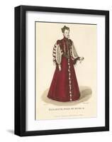 Elisabeth, Daughter of Henri II-Louis-Marie Lante-Framed Premium Giclee Print