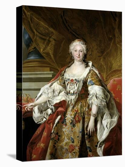 Elisabeth Farnese, Queen of Spain, Ca. 1739-Louis-Michel van Loo-Stretched Canvas