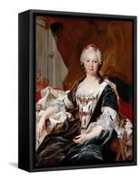 Elisabeth Farnese, Queen of Spain-Louis Michel Van Loo-Framed Stretched Canvas