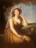 Portrait of the Artist's Mother, Madame Le Sevre-Elisabeth Louise Vigee-LeBrun-Giclee Print