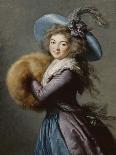 Marie-Antoinette de Lorraine-Hasbourg, reine de France et ses enfants-Elisabeth Louise Vigée-LeBrun-Framed Giclee Print