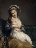 La reine Marie-Antoinette dit "à la Rose" (1755-1793)-Elisabeth Louise Vigée-LeBrun-Mounted Giclee Print