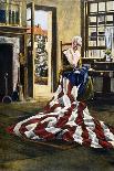 Betsy Ross (1752-1836)-Elisabeth Moore Hallowell-Framed Stretched Canvas
