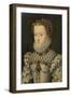 Elisabeth of Austria, Queen of France, Ca 1571-1572-François Clouet-Framed Giclee Print